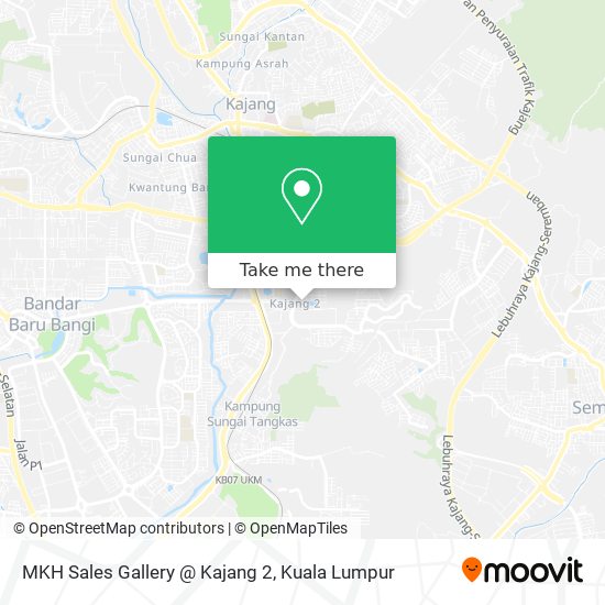 Peta MKH Sales Gallery @ Kajang 2