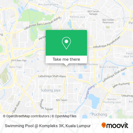 Swimming Pool @ Kompleks 3K map