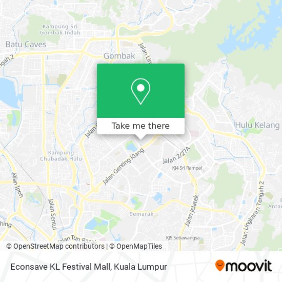 Peta Econsave KL Festival Mall