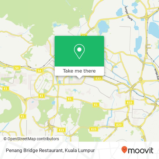 Peta Penang Bridge Restaurant