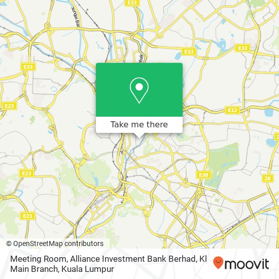 Meeting Room, Alliance Investment Bank Berhad, Kl Main Branch map