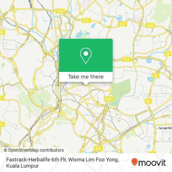 Fastrack-Herbalife 6th Flr, Wisma Lim Foo Yong map