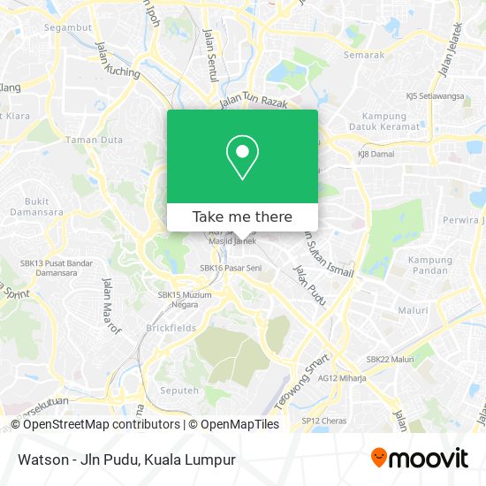 Watson - Jln Pudu map