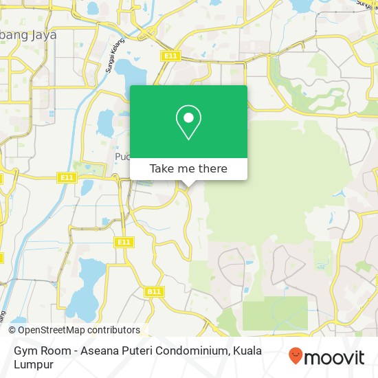 Gym Room - Aseana Puteri Condominium map