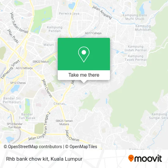 Rhb bank chow kit map