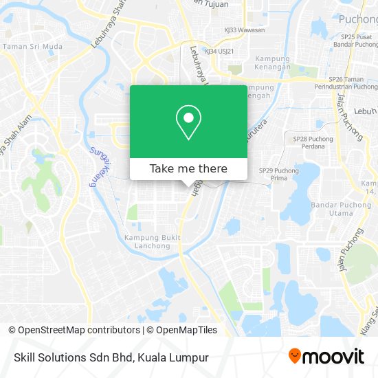 Skill Solutions Sdn Bhd map