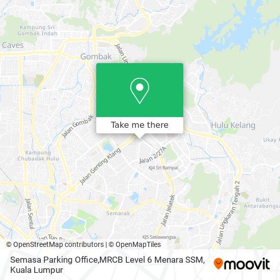Semasa Parking Office,MRCB Level 6 Menara SSM map