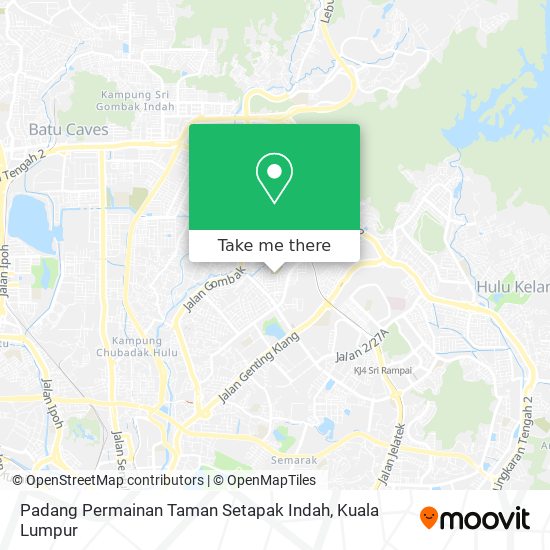 Peta Padang Permainan Taman Setapak Indah