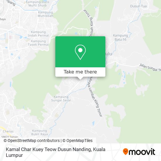 Peta Kamal Char Kuey Teow Dusun Nanding