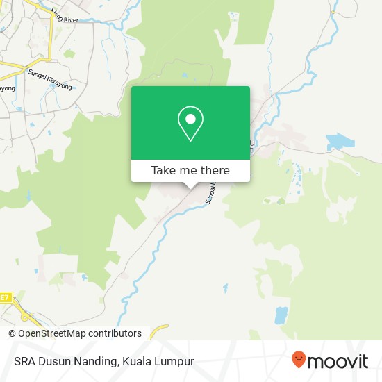 SRA Dusun Nanding map