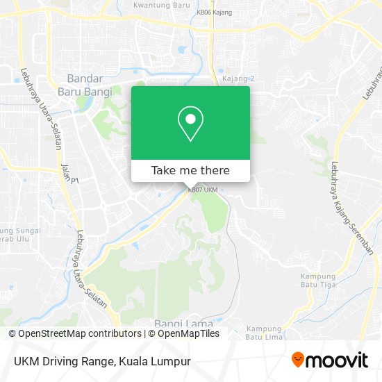 UKM Driving Range map