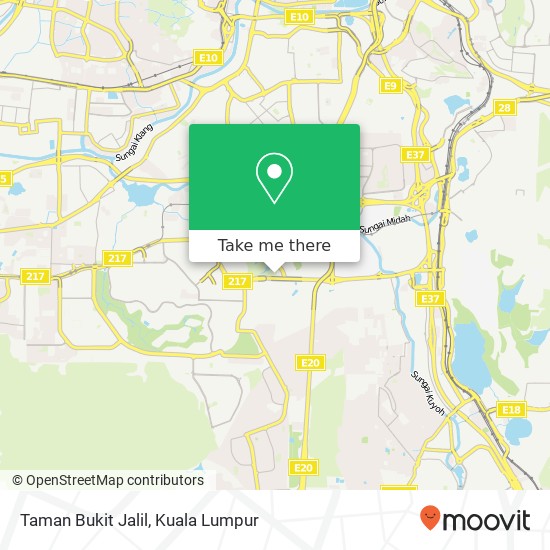 Taman Bukit Jalil map