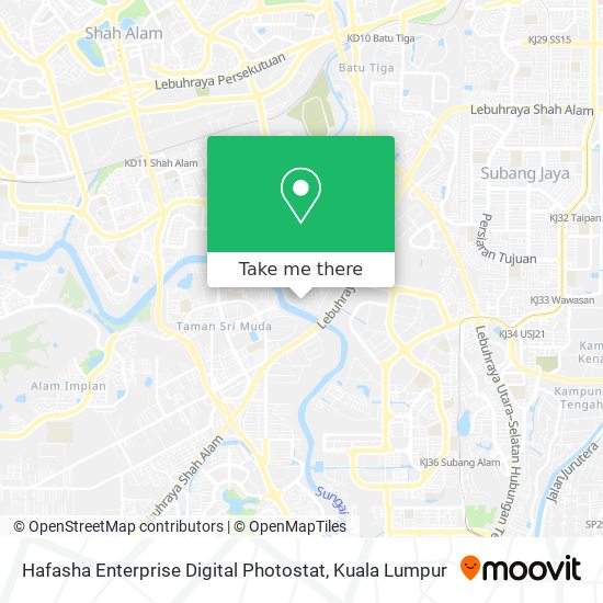 Hafasha Enterprise Digital Photostat map