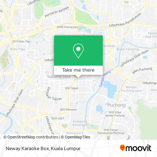 Neway Karaoke Box map