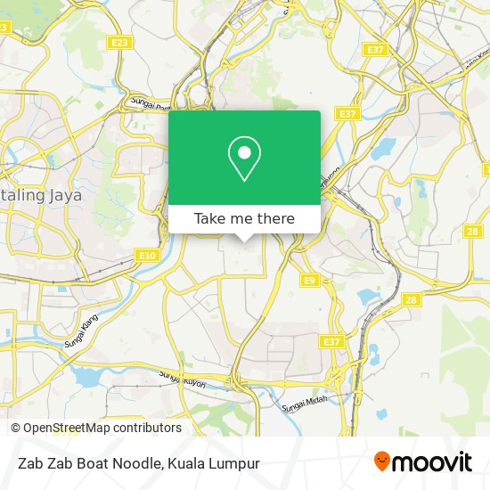 Zab Zab Boat Noodle map