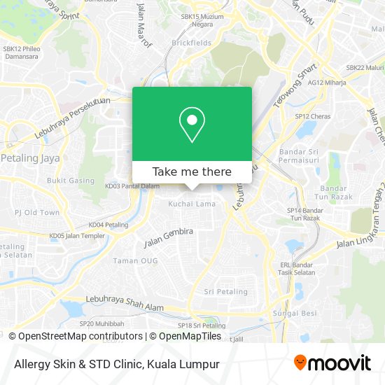 Allergy Skin & STD Clinic map