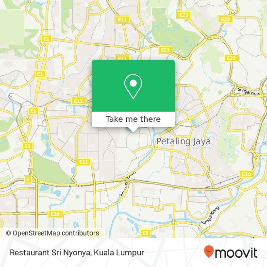 Restaurant Sri Nyonya map