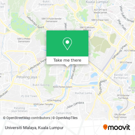 Peta Universiti Malaya