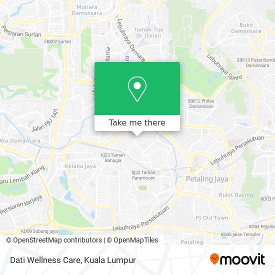 Dati Wellness Care map