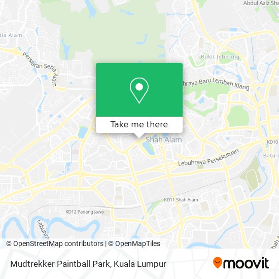 Mudtrekker Paintball Park map