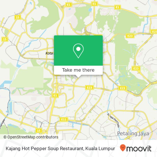 Kajang Hot Pepper Soup Restaurant map