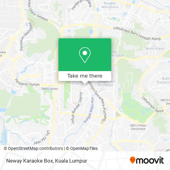 Neway Karaoke Box map