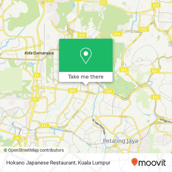 Hokano Japanese Restaurant map