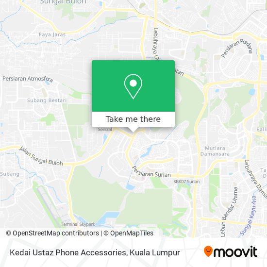 Kedai Ustaz Phone Accessories map