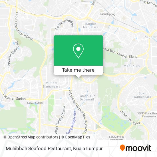 Peta Muhibbah Seafood Restaurant