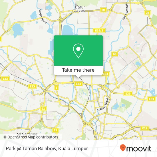 Park @ Taman Rainbow map