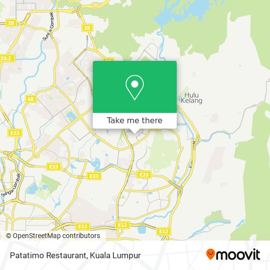 Patatimo Restaurant map