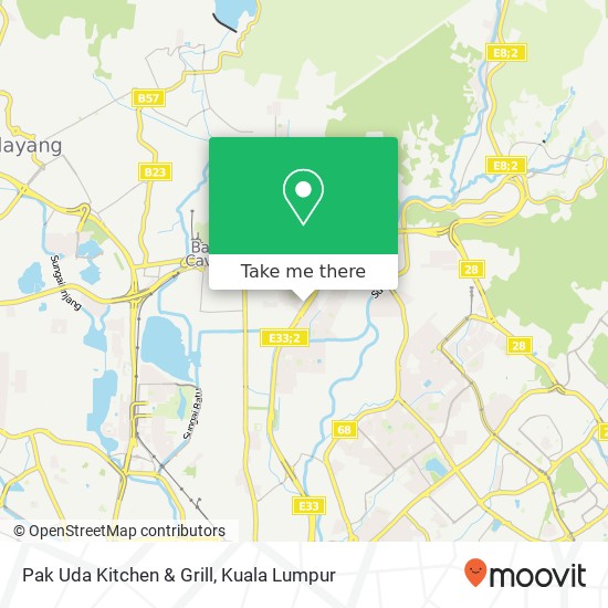 Pak Uda Kitchen & Grill map