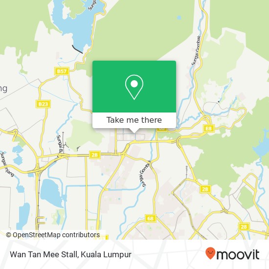 Wan Tan Mee Stall map