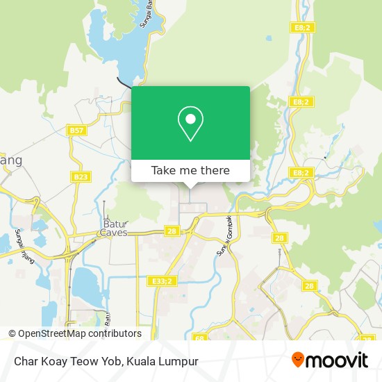 Char Koay Teow Yob map