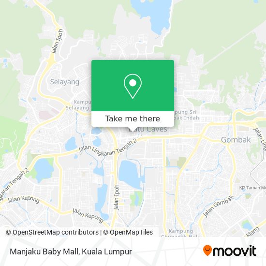 Manjaku Baby Mall map