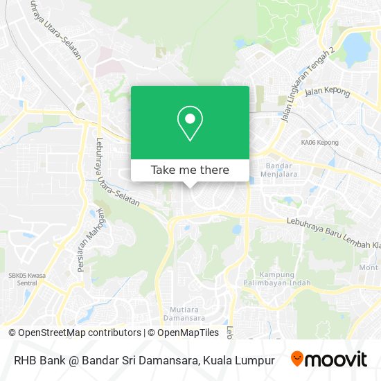 RHB Bank @ Bandar Sri Damansara map