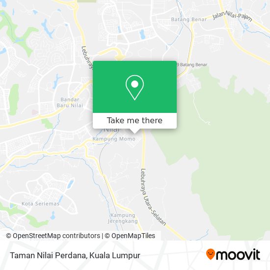 Taman Nilai Perdana map