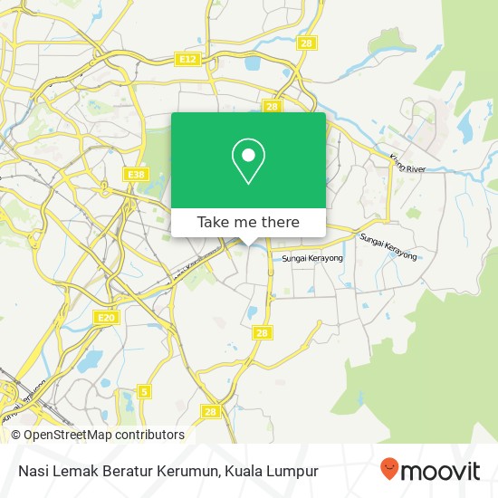 Nasi Lemak Beratur Kerumun map