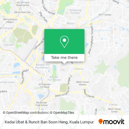 Kedai Ubat & Runcit Ban Soon Heng map