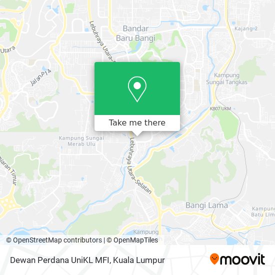 Dewan Perdana UniKL MFI map