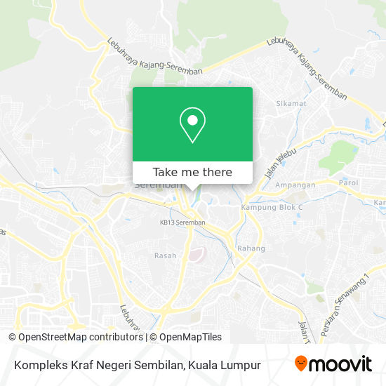 Kompleks Kraf Negeri Sembilan map