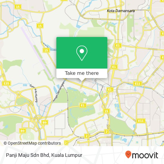 Panji Maju Sdn Bhd map