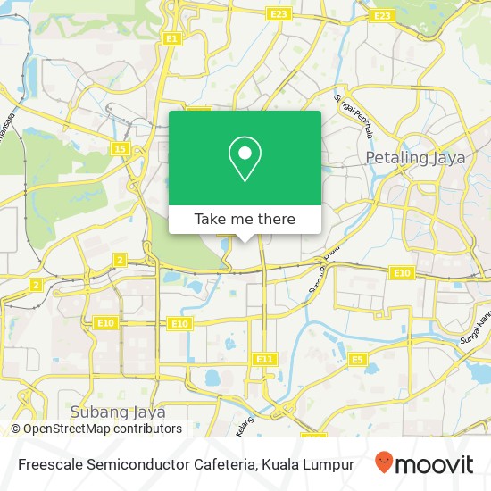 Freescale Semiconductor Cafeteria map