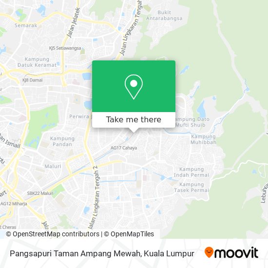 How To Get To Pangsapuri Taman Ampang Mewah In Hulu Langat By Bus Mrt Lrt Or Monorail