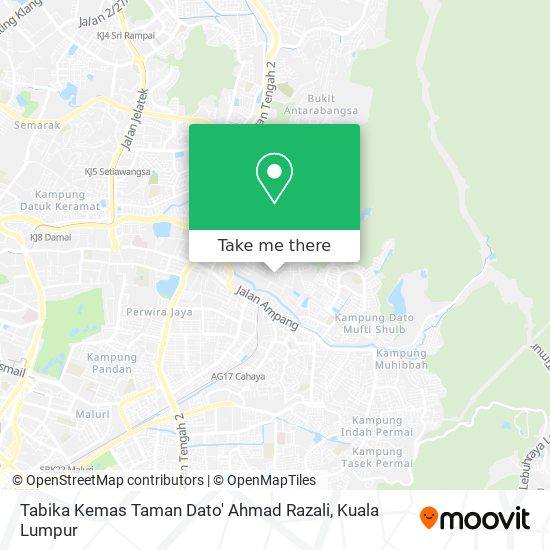 Tabika Kemas Taman Dato' Ahmad Razali map