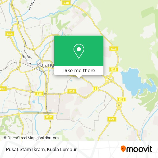 Pusat Stam Ikram map