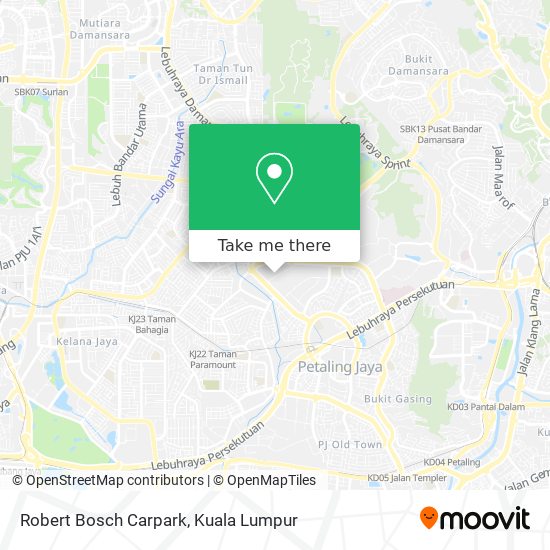 Robert Bosch Carpark map