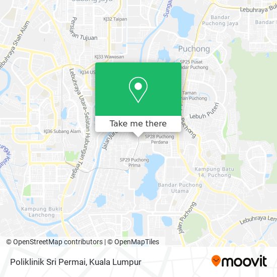 Poliklinik Sri Permai map