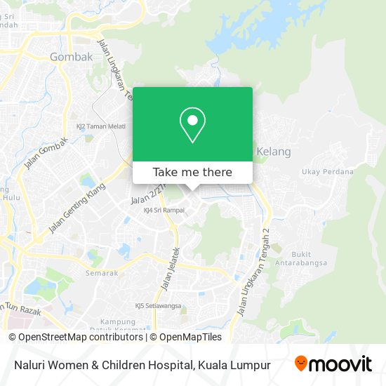 Naluri Women & Children Hospital map