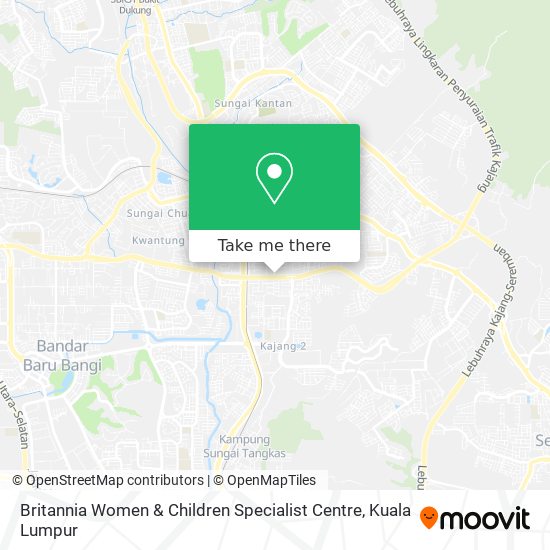 Britannia Women & Children Specialist Centre map